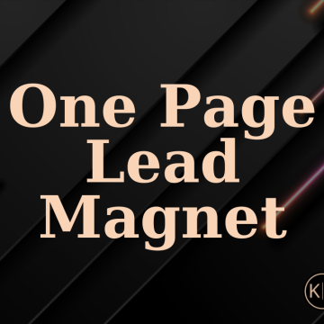 Done-For-You One Page Lead Magnet