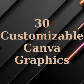 Plug & Play - 30 Customizable Canva Graphics